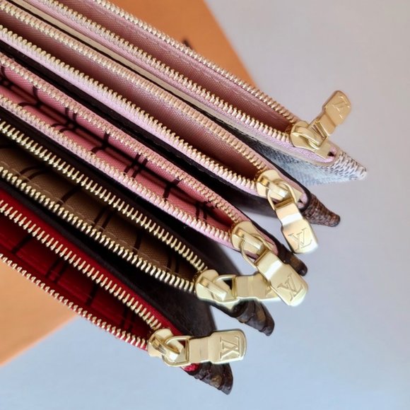 Louis Vuitton Neverfull Pochete Damier Ebene pink - Picture 14 of 15